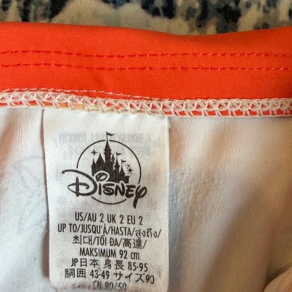 Disney Parks Moana Deluxe Floral Hawaiian Swimsuit Cover Up Girls Size 2Y - Picture 5 of 7